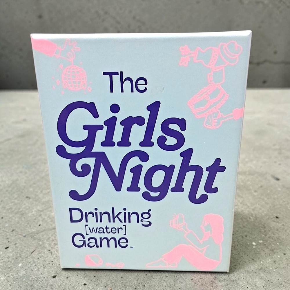 DSS Games Girls Night Drinking Water Game 150 Cards Party Card Game Adult 21+
